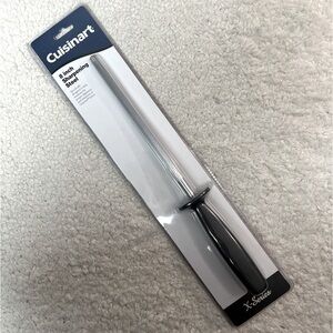 Cuisinart X-Series Silver & Black 8" Sharpening Steel Tool